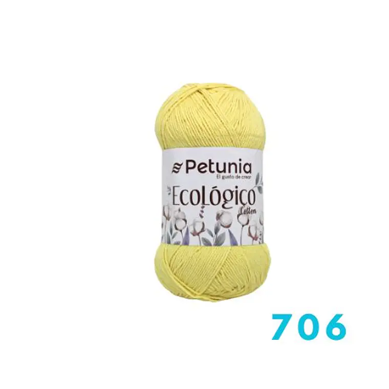 Algodón Ecológico de Petunia 22