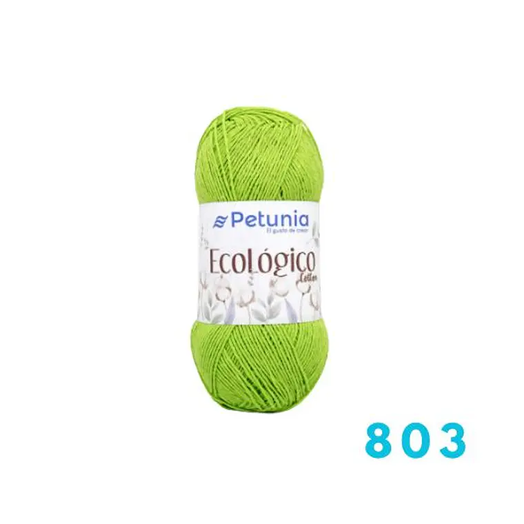 Algodón Ecológico de Petunia 24