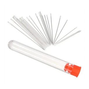 Set de Agujas de Coser en Tubo de Ensayo (20 Unidades)