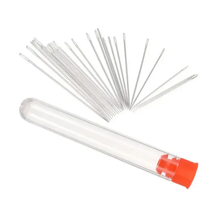 Set de Agujas de Coser en Tubo de Ensayo (20 Unidades) 1