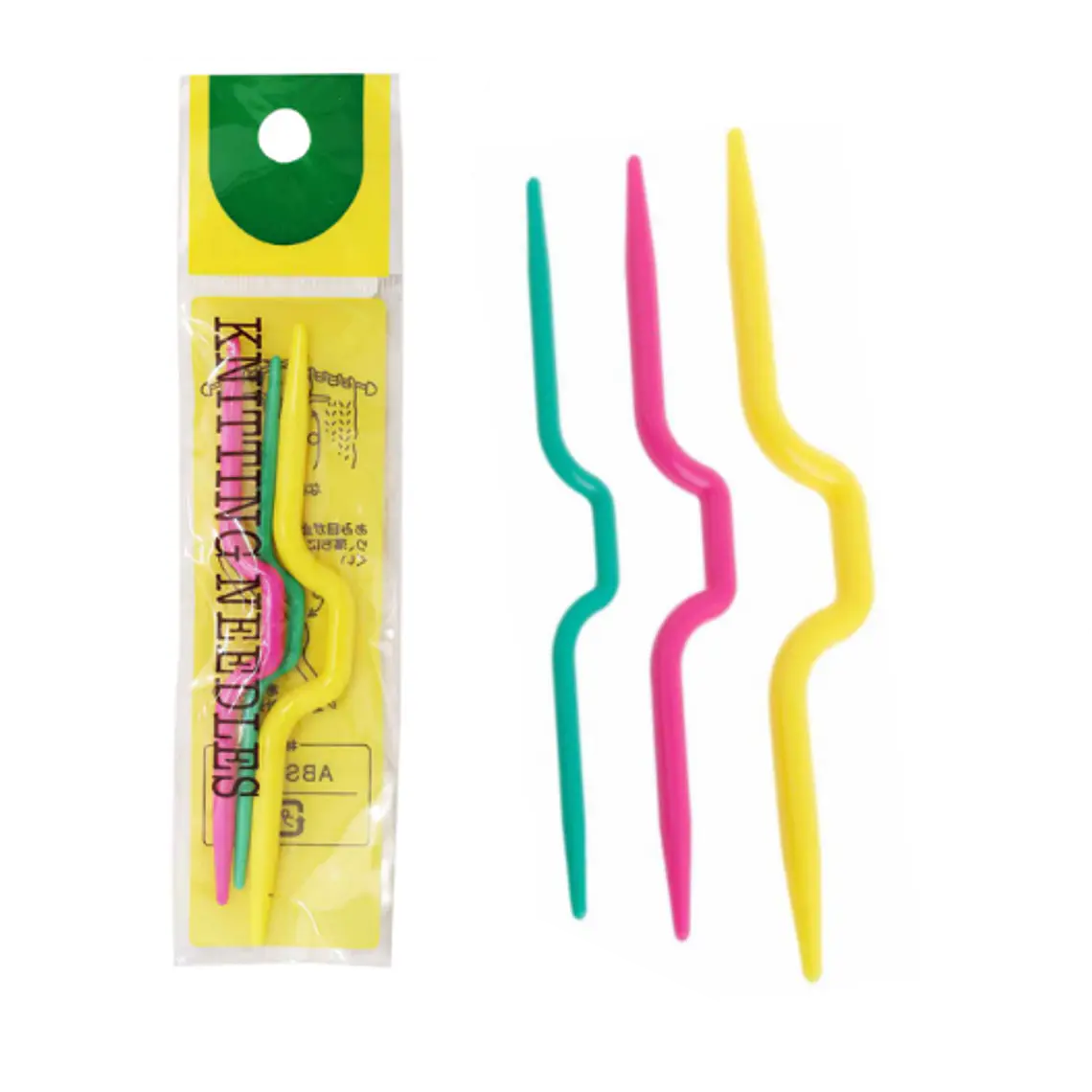 Set de 3 Agujas para Trenzas (3 mm, 3.5 mm y 4 mm 1