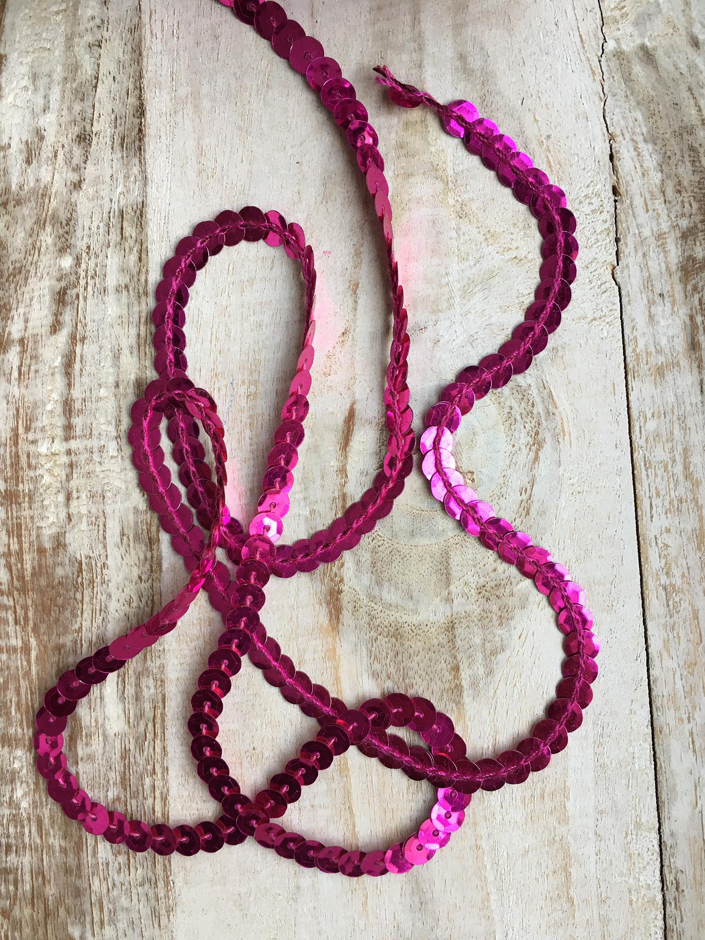 Lentejuelas hiladas 3mts 3