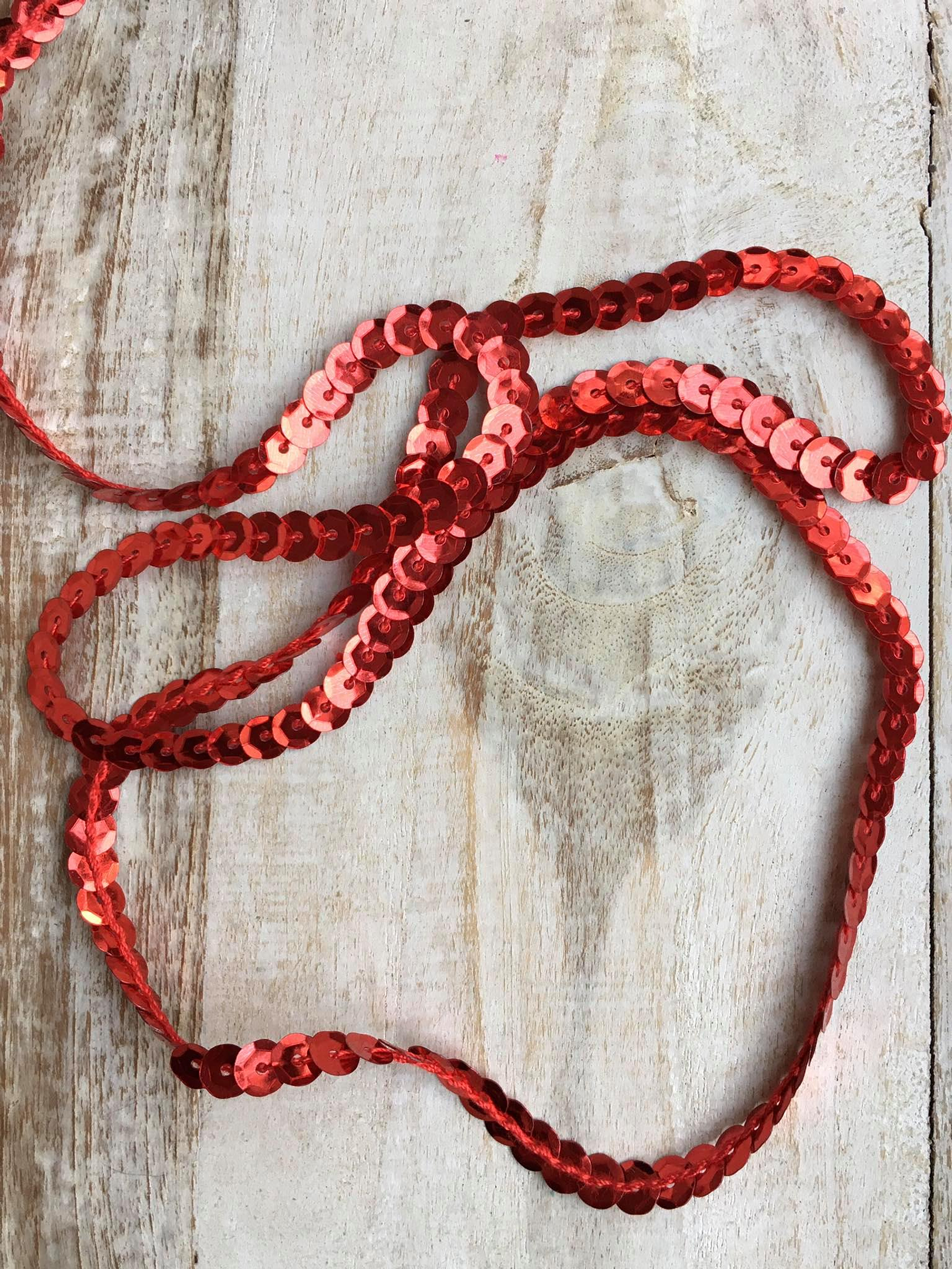 Lentejuelas hiladas 3mts 1