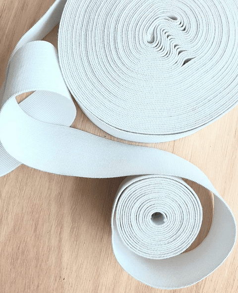 Elástico Blanco plano 2mts