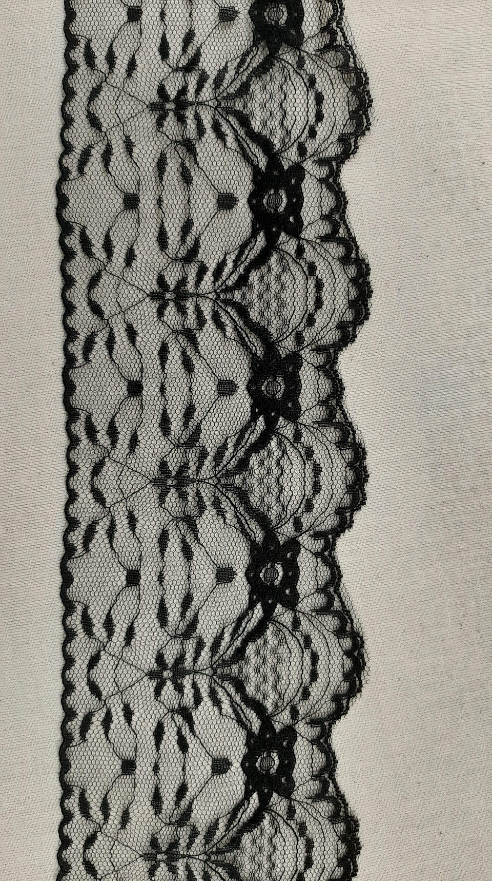 Encaje Maxi Negro 95mm  2