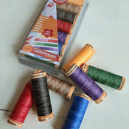 Set hilos algodón Multicolour