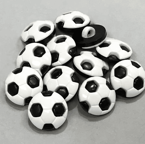 Set 6 botones fútbol 