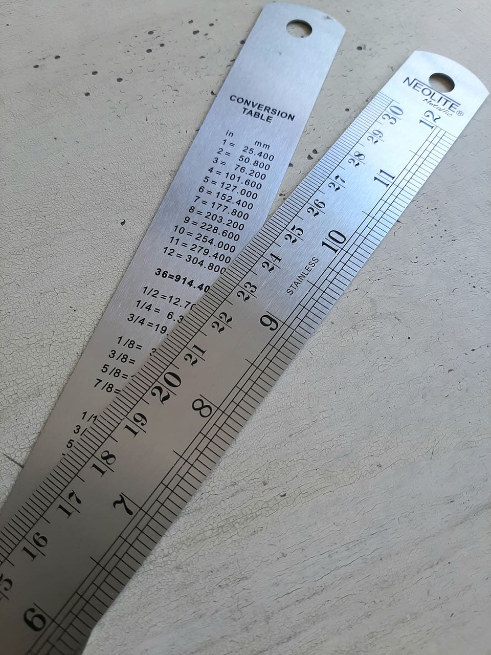 Regla Metálica 30cm 1