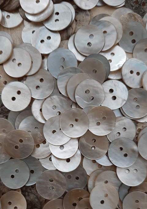 Set Botones conchaperla 12mm