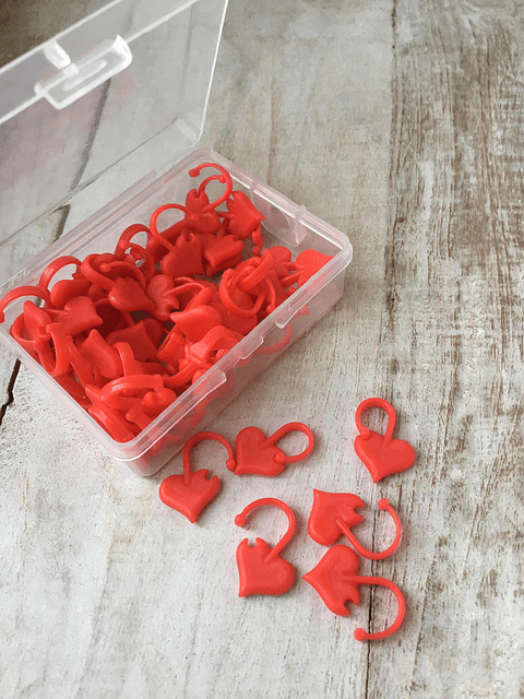 Marcapuntos corazón