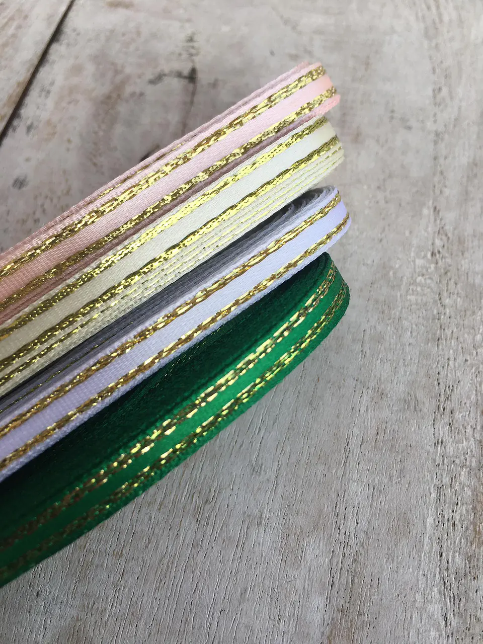 Pieza Cinta Satín Lúrex 7mm 10mts 1
