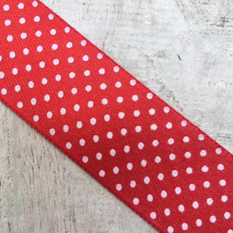 Rollo Cinta lunares 25mm 2