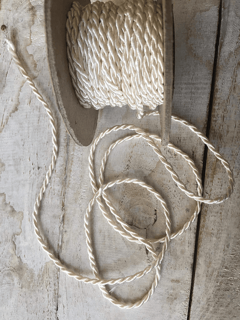 Cordón Torcido Satinado 3mm por metro