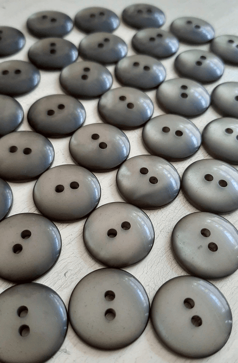 Botones lenteja perlados 11mm