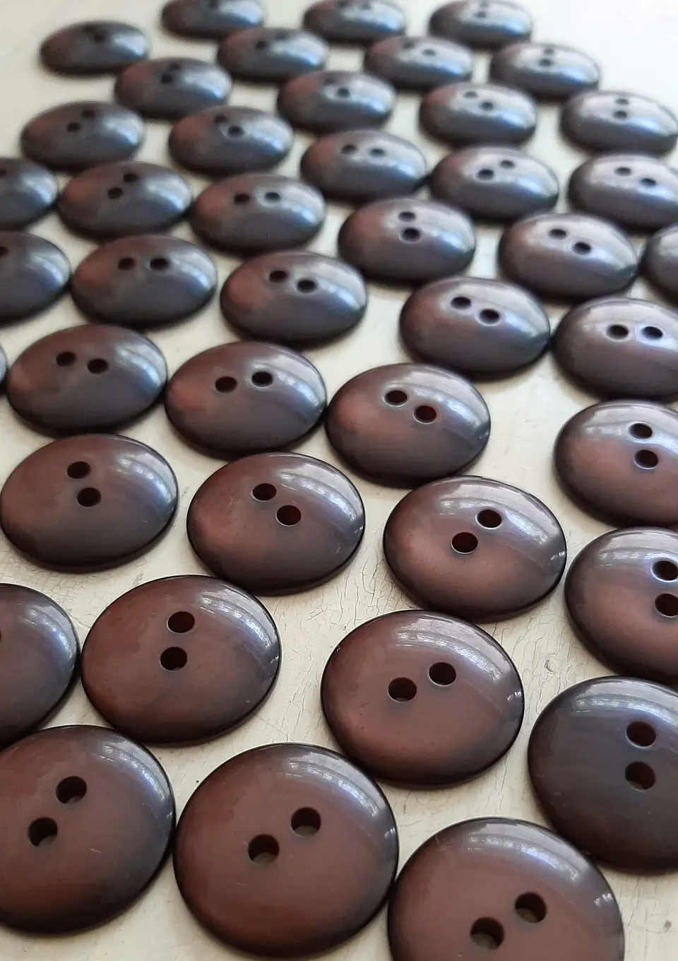 Botones lenteja perlados 11mm 3