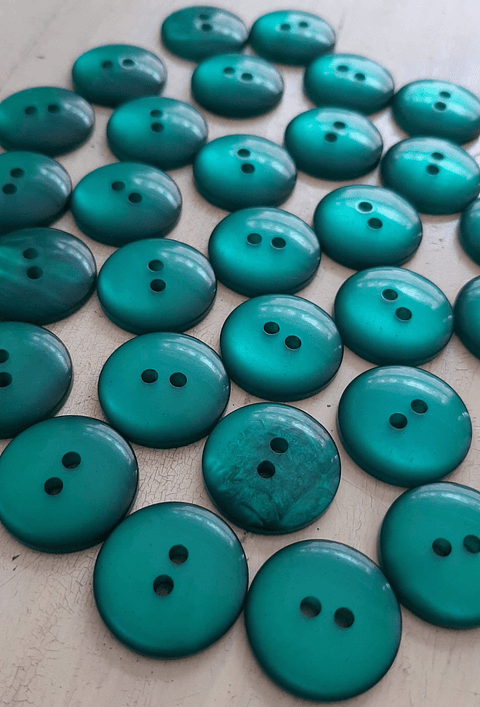 Botones lenteja perlados 11mm