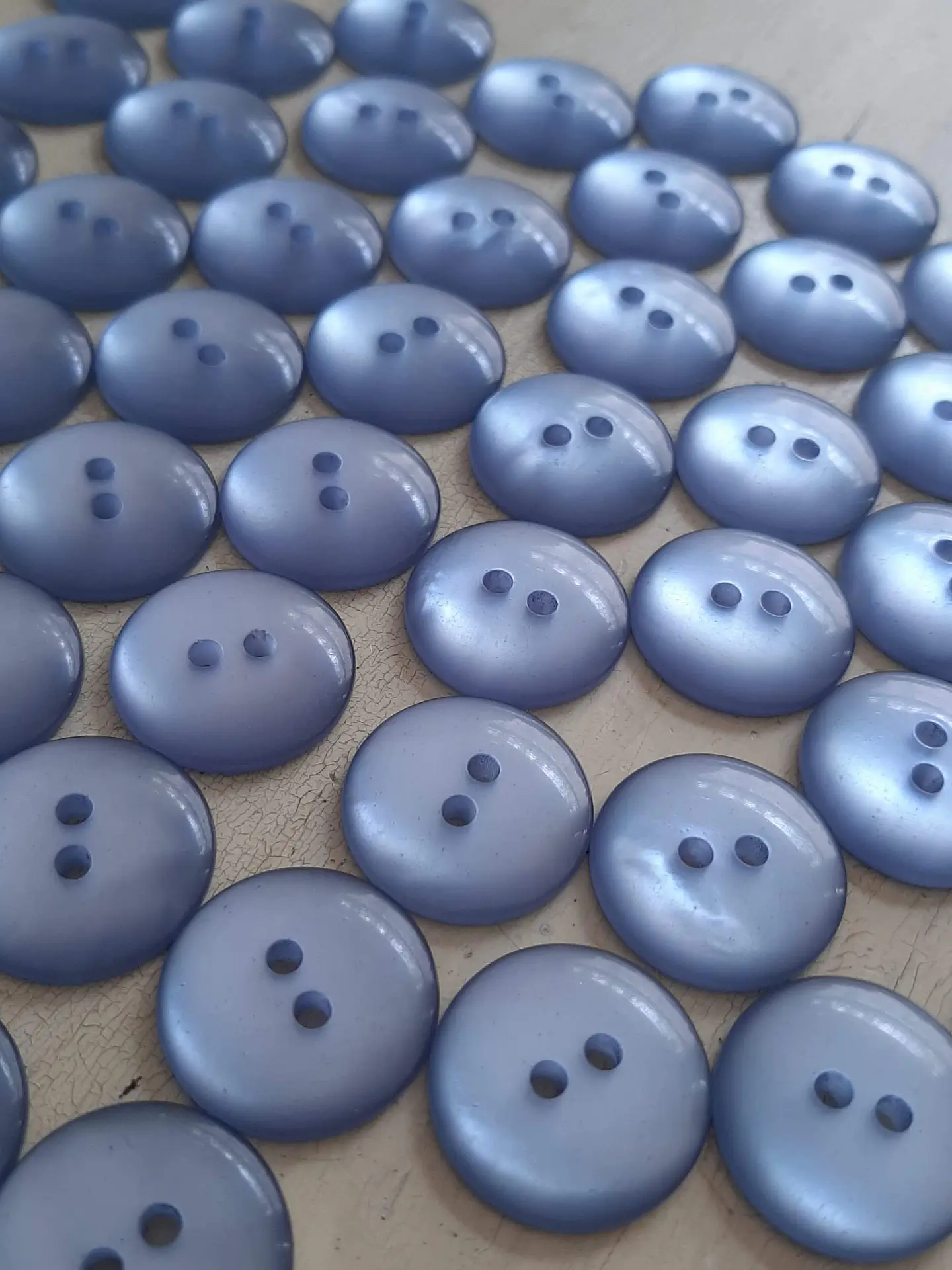 Botones lenteja perlados 11mm 4