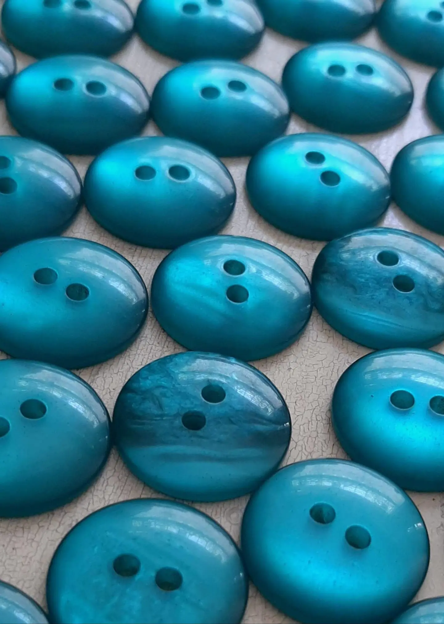 Botones lenteja perlados 11mm 5