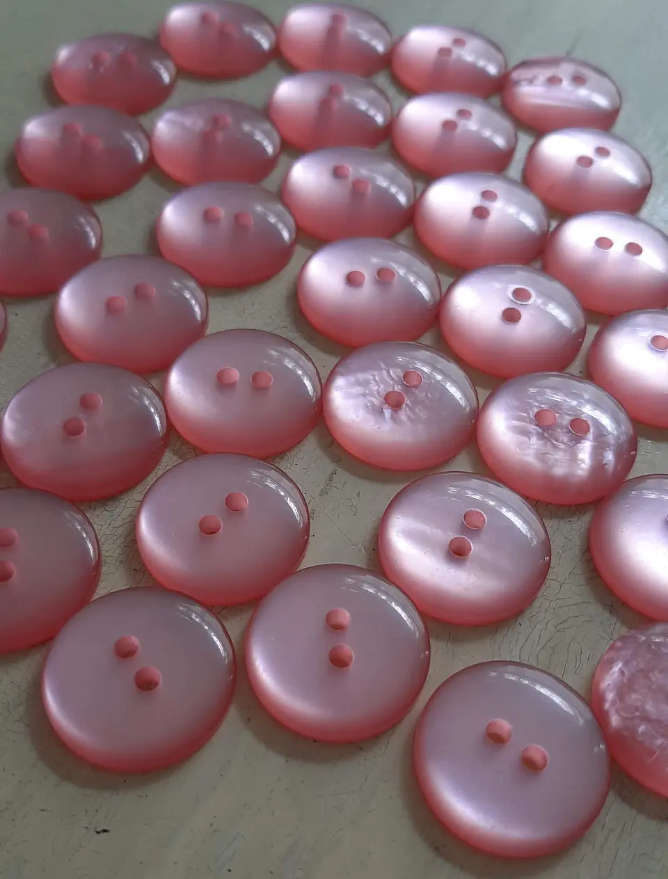 Botones lenteja perlados 11mm 12