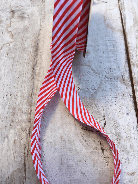 Rollo Sesgo Bastón de Caramelo 15mm