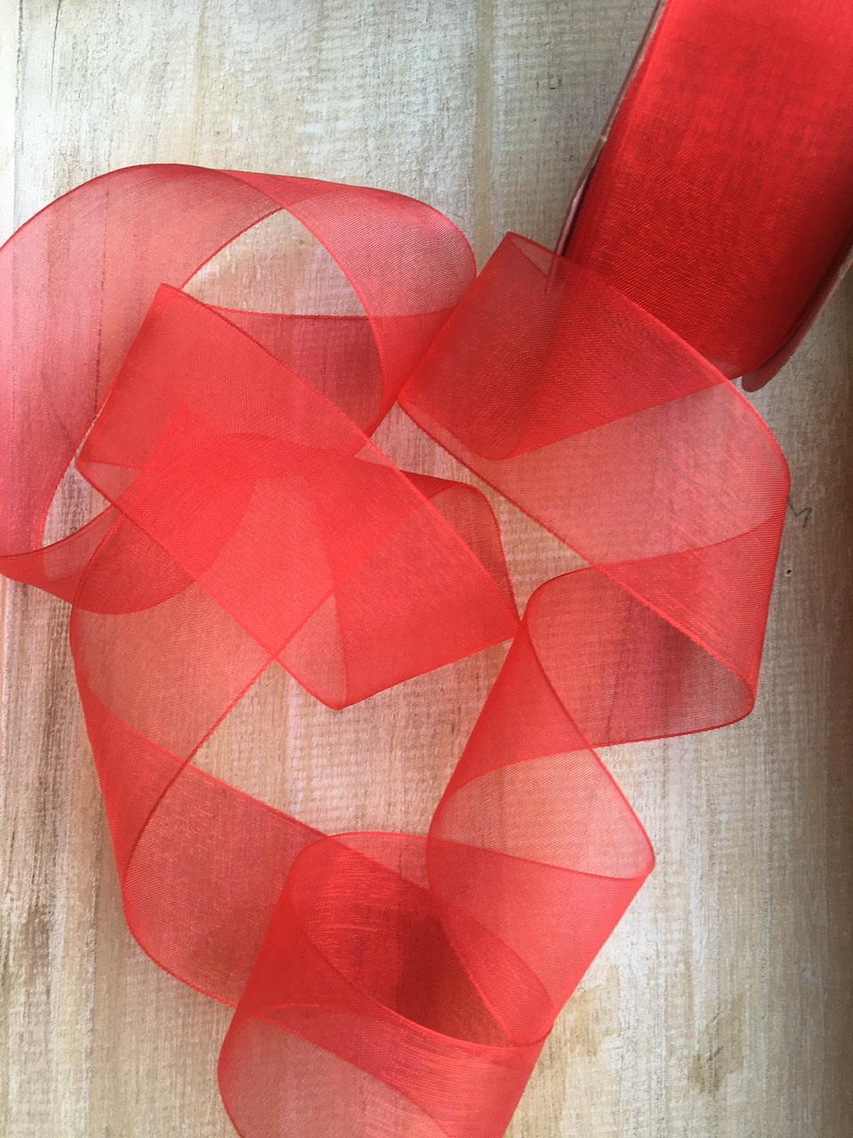 Rollo Cinta Organza 40mm 27mts 1