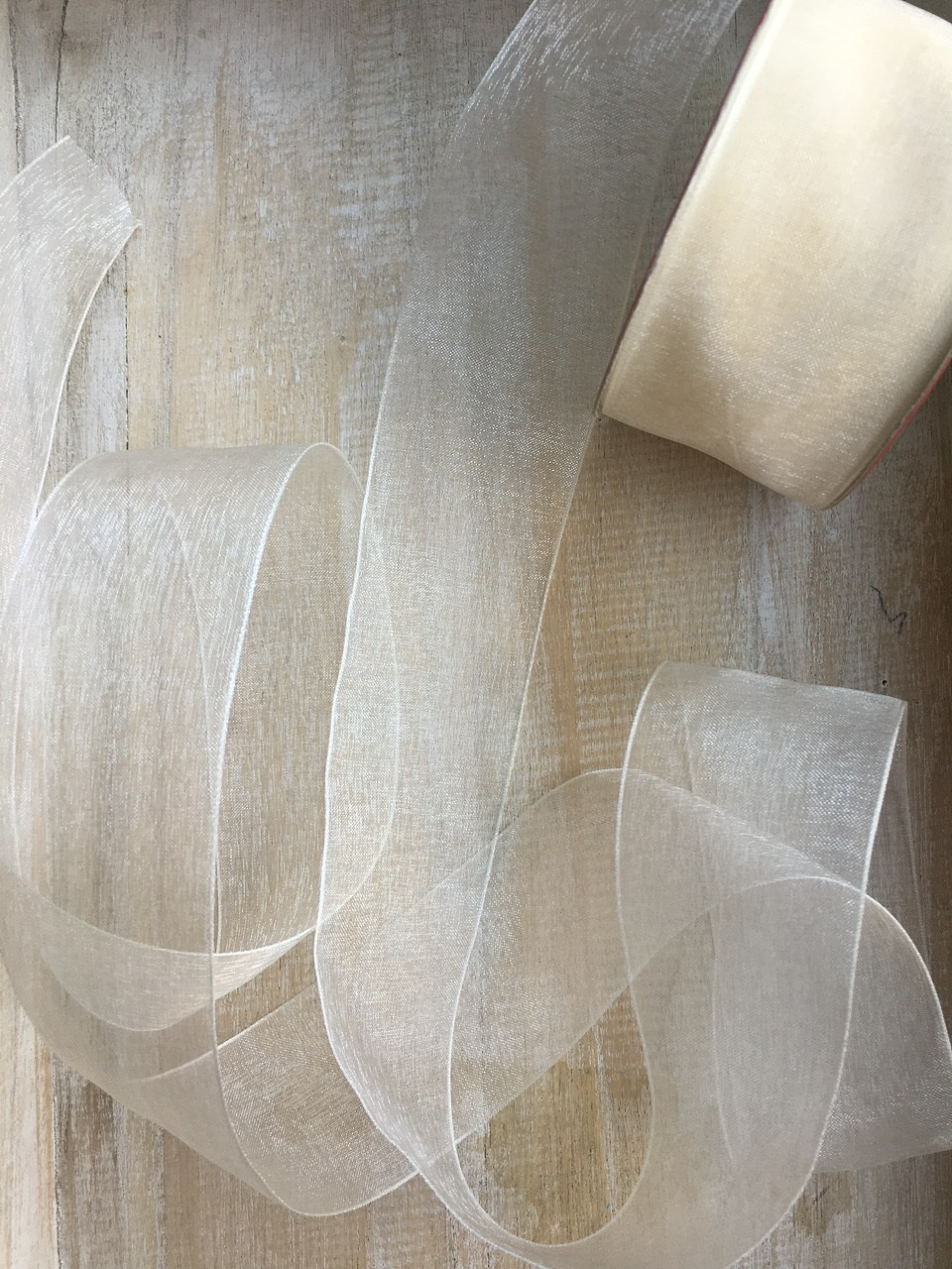 Rollo Cinta Organza 40mm 27mts 3