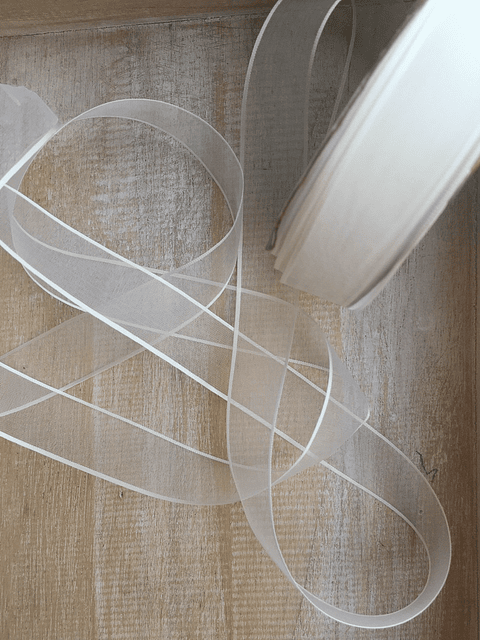Cinta Organza 20mm 10mts