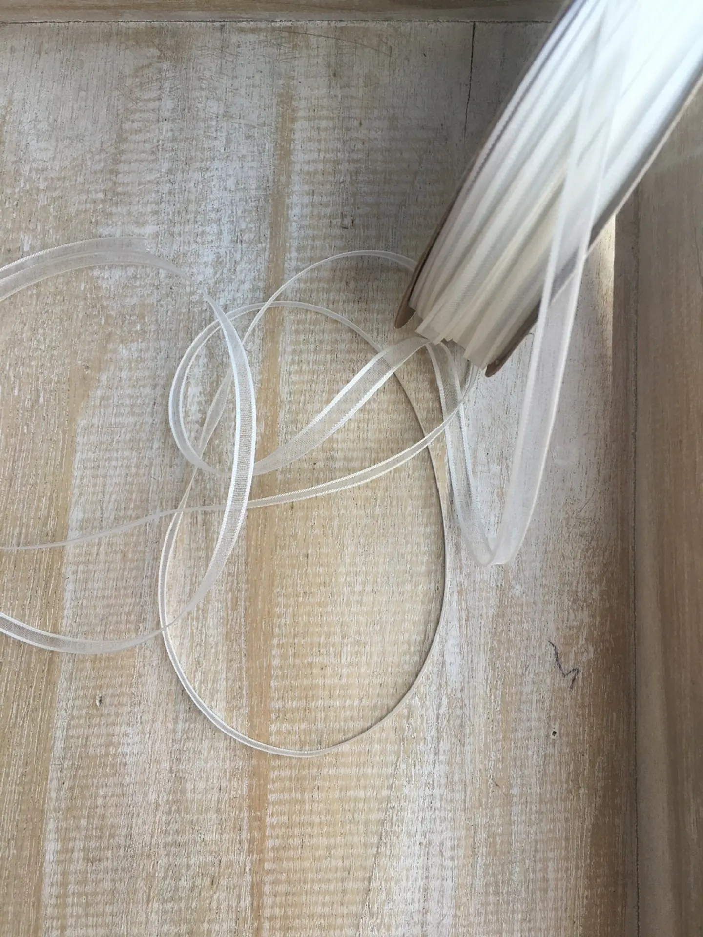 Cinta Organza 4mm 10mts 1