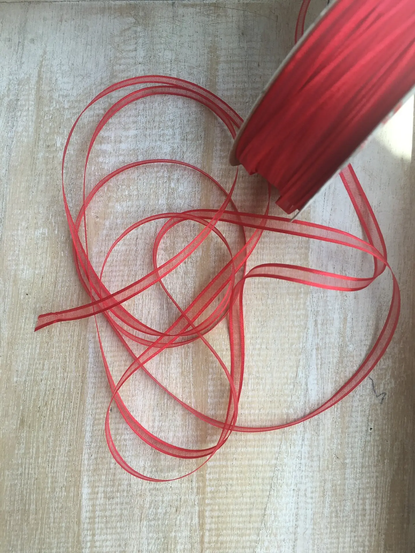 Cinta Organza 4mm 10mts 3