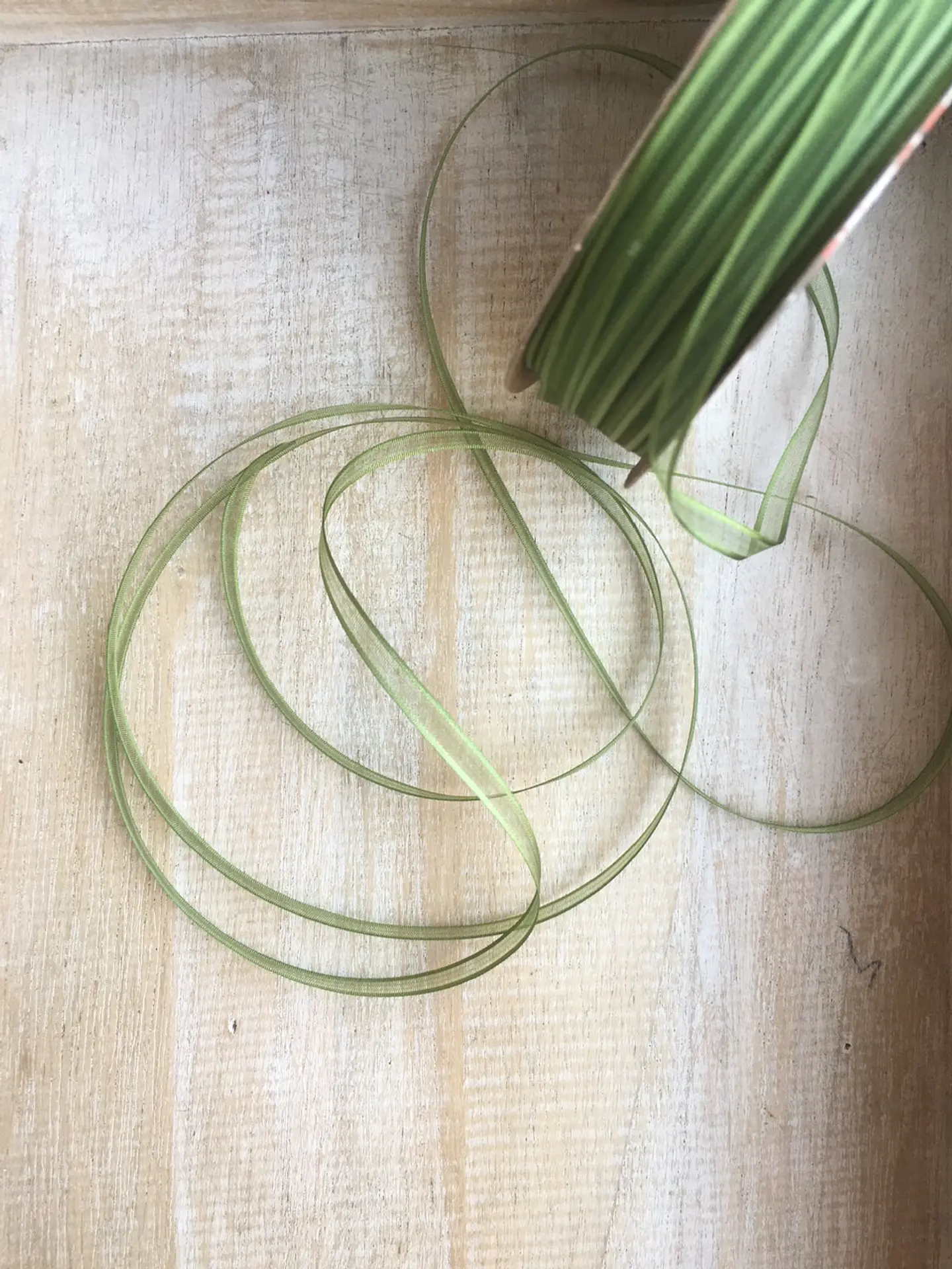 Cinta Organza 4mm 10mts 2