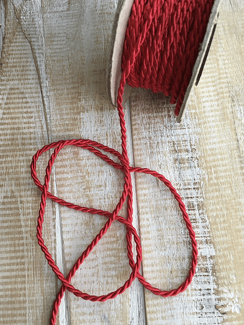 Rollo Cordón Torcido Satinado 3mm