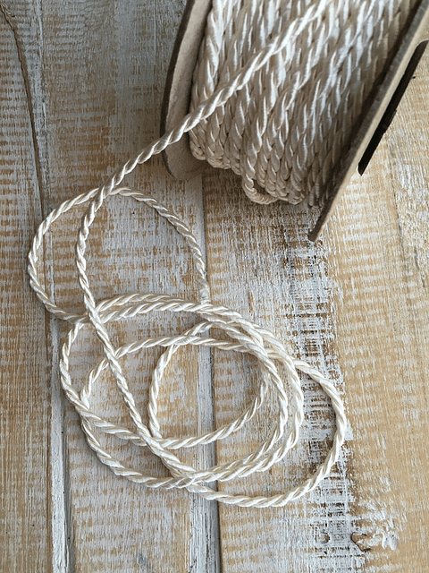 Rollo Cordón Torcido Satinado 3mm