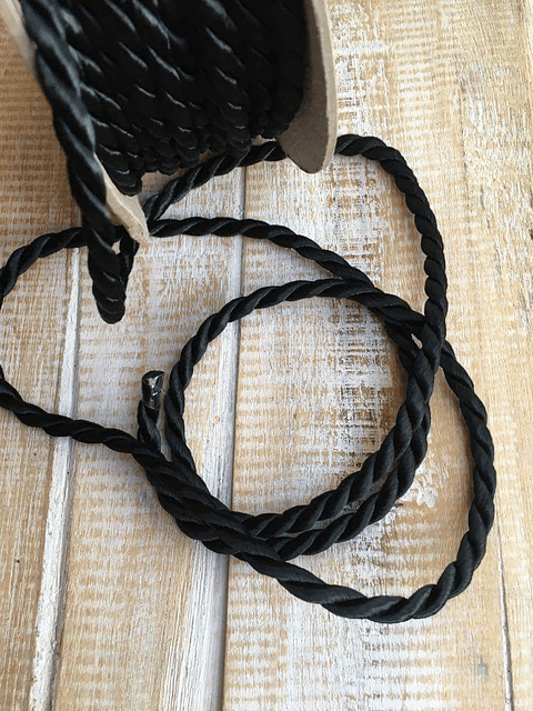 Cordón Torcido Satinado 5mm por metro