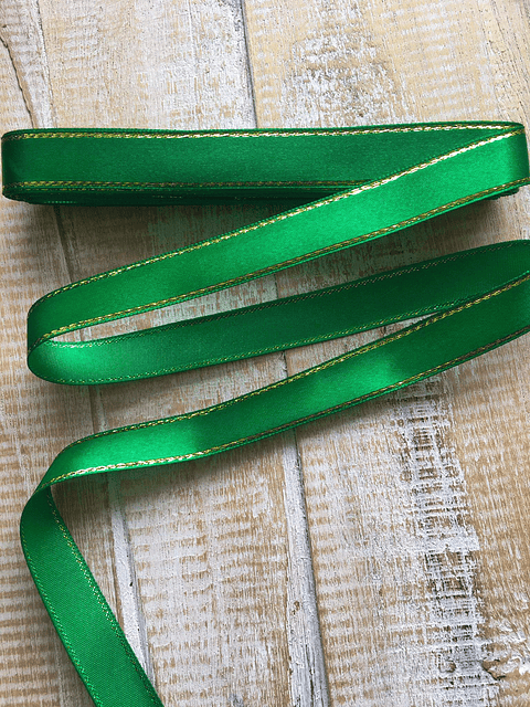 Pieza Cinta Satín Lúrex 15mm