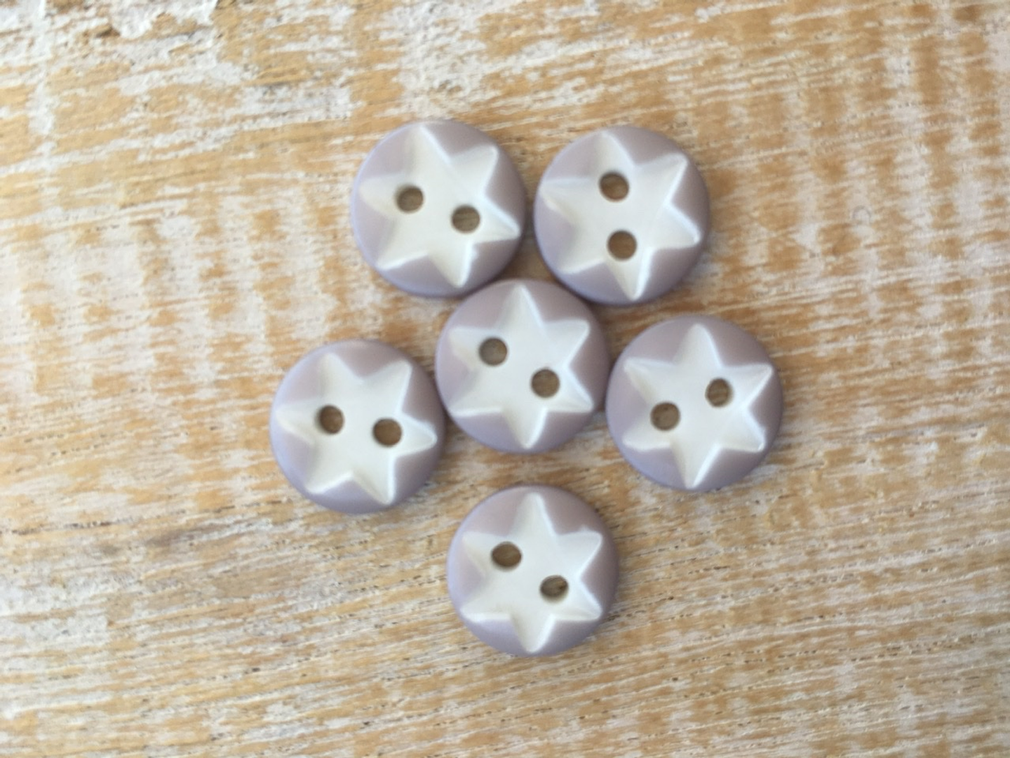 Set botones estrella color 2