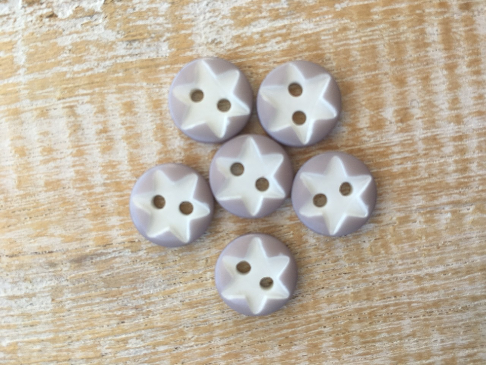 Set botones estrella color 2