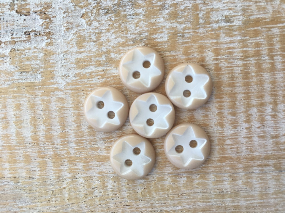 Set botones estrella color 4