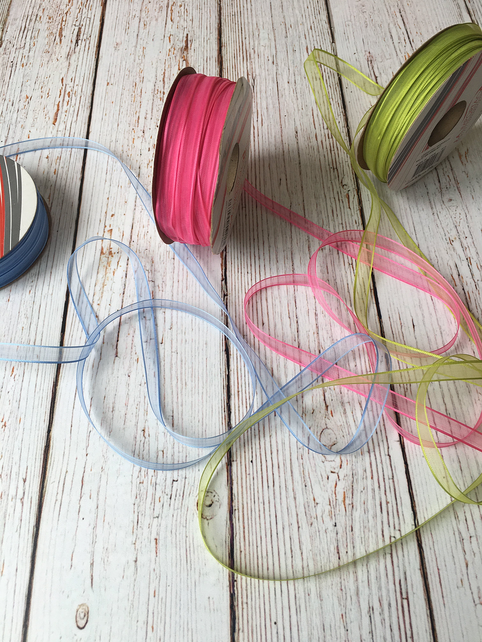 Cinta Organza 7mm 10mts 1