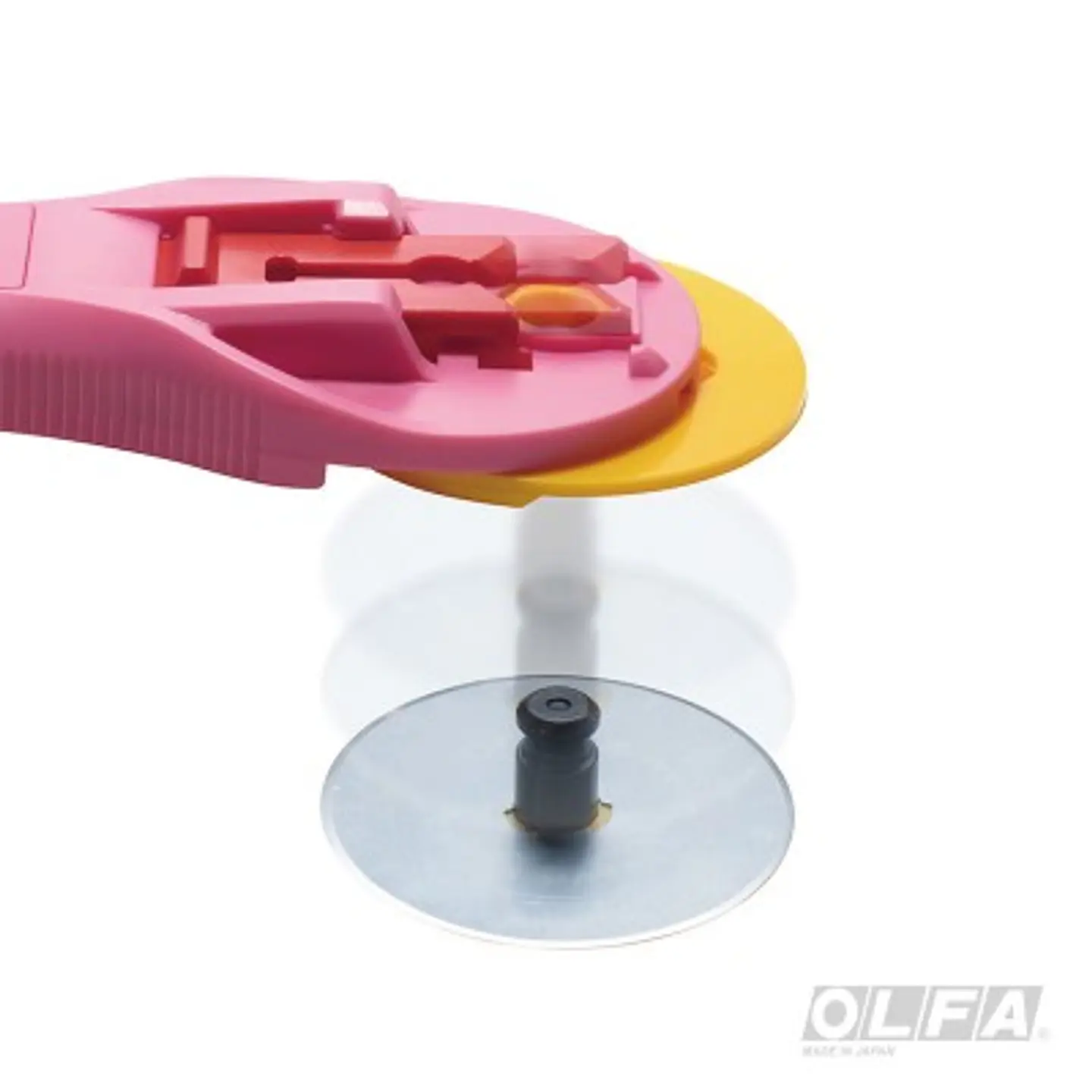 Cuchillo Rotativo 45mm Rosado 4