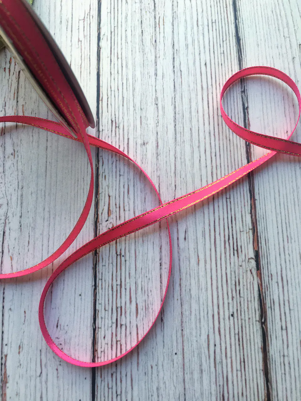 Rollo 27m Cinta Satín Lúrex 7mm 11