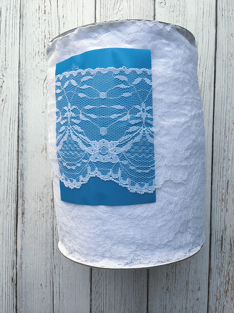 Encaje Maxi Blanco 95mm