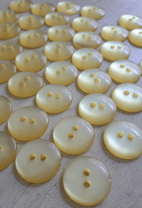 Botones lenteja perlados 13mm