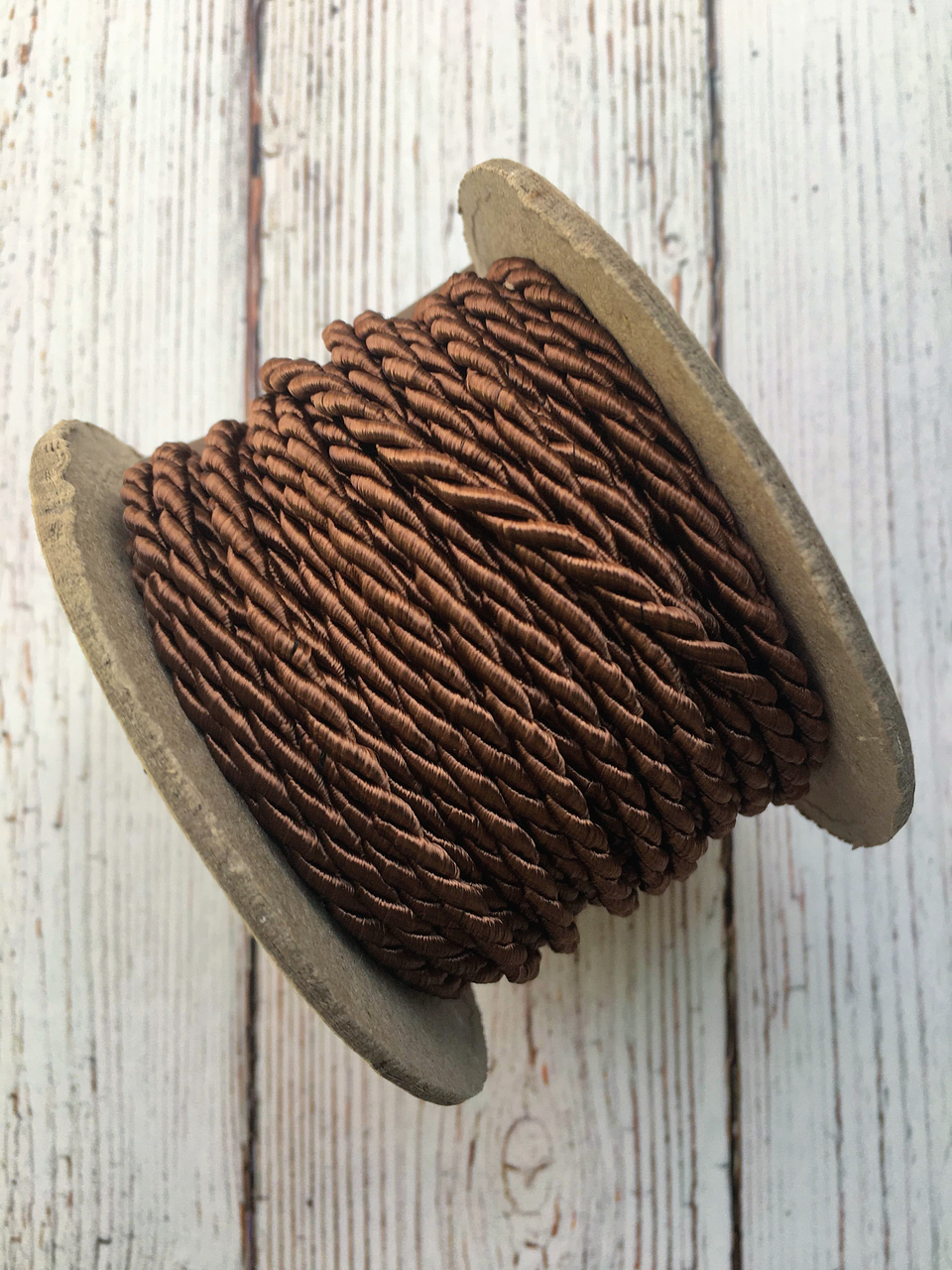 Rollo Cordón Torcido Satinado 3mm 6