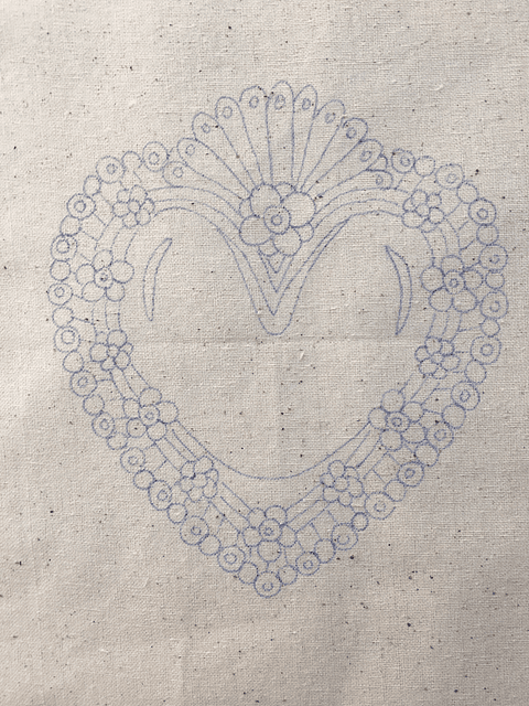 Dibujo en tela Detente 2