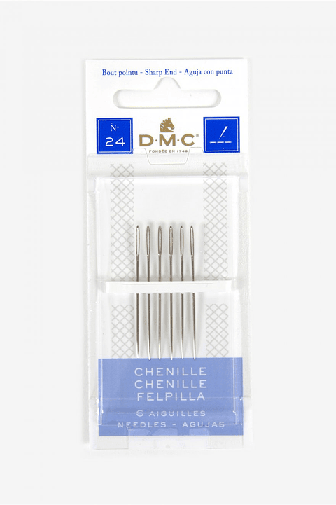 Set de agujas para Chenille N°24 DMC