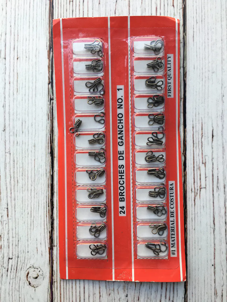 Broches gancho macho hembra negro 1