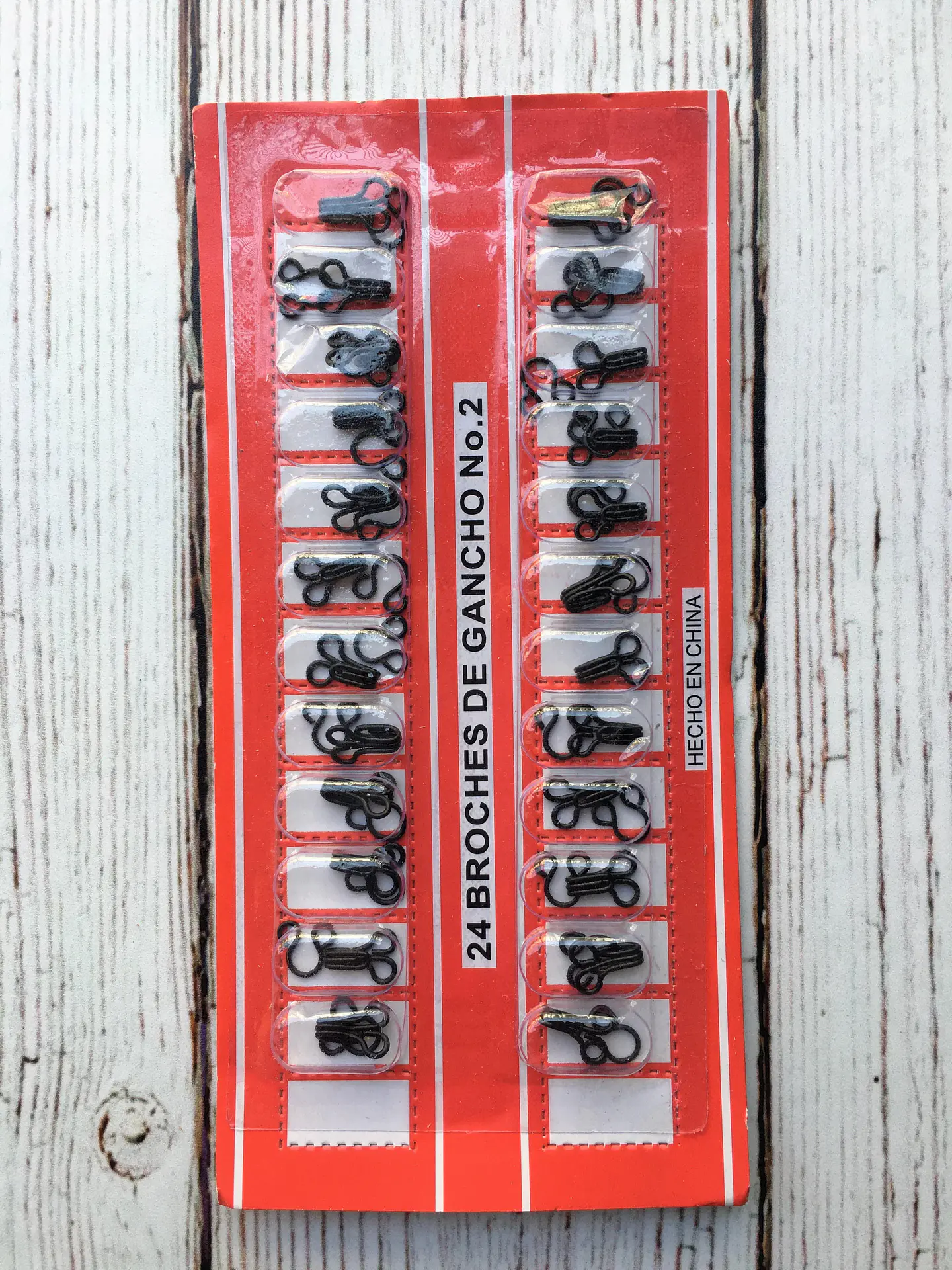 Broches gancho macho hembra negro 2