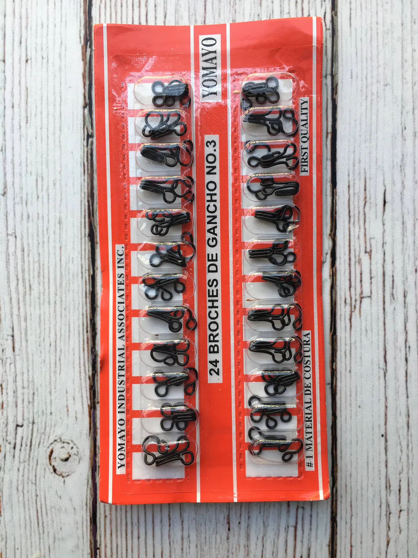 Broches gancho macho hembra negro 3