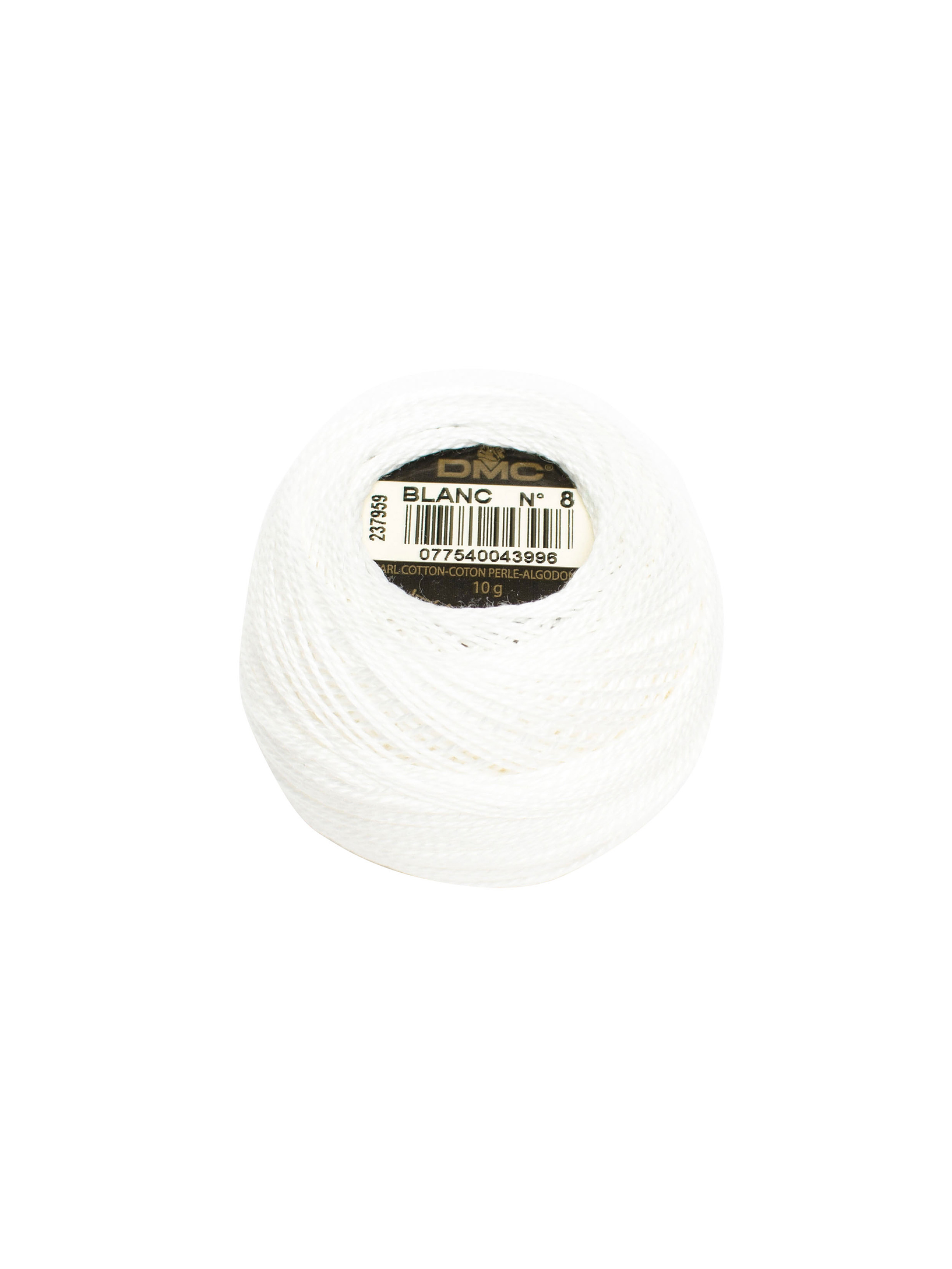 Ovillo algodón perlé DMC N°8 2