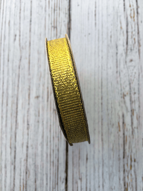 Rollo de Cinta Dorada Metalizada 10mts